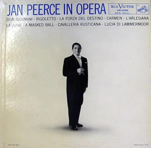 Jan Peerce Vinyl 12"