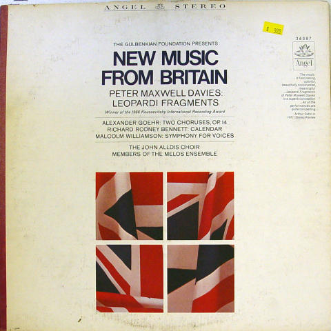 New Music From Britain Vinyl 12"