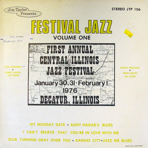 Festival Jazz: Volume One Vinyl 12"
