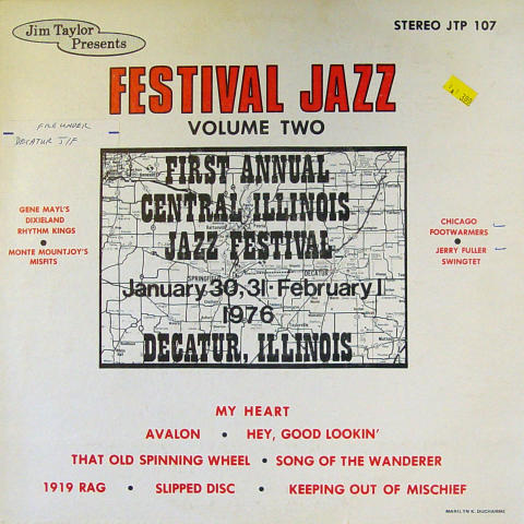 Festival Jazz: Volume Two Vinyl 12"