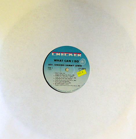 Rev. Singing Sammy Lewis Vinyl 12"