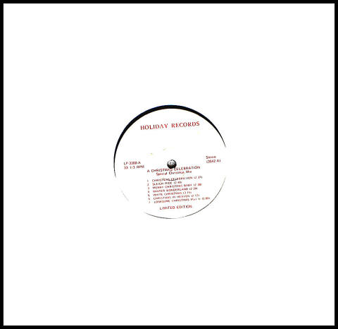 A Christmas Celebration: Special Christmas Mix Vinyl 12"