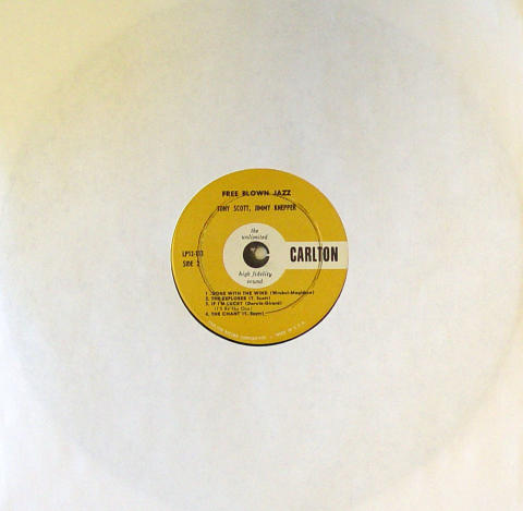 Tony Scott Vinyl 12"