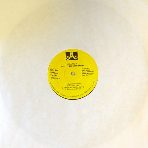 Jamey Aebersold Vinyl 12"