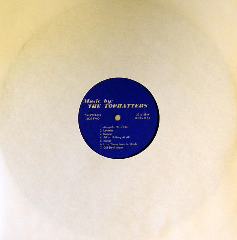 The Tophatters Vinyl 12"
