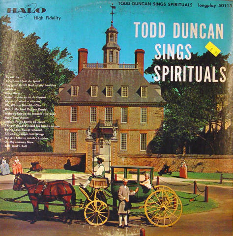 Todd Duncan Vinyl 12"