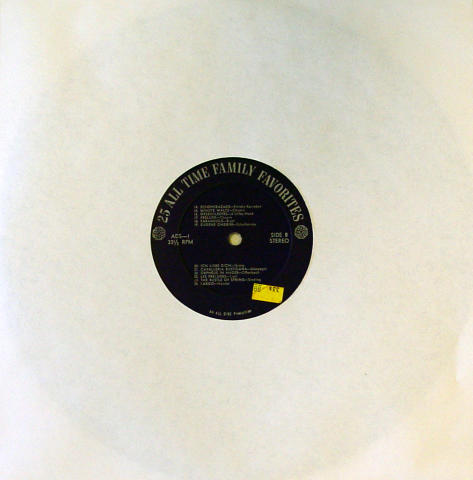 25 All Time Family Favorites Vinyl 12"