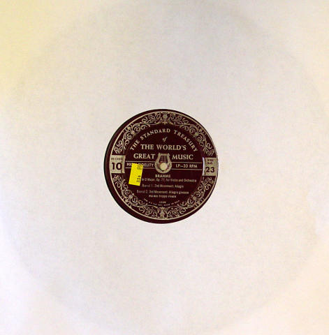 The Standard Treasury Of The World's Great Music: Volume 10 Vinyl 12"