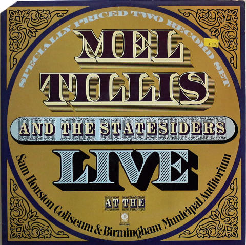 Mel Tillis And The Statesiders Vinyl 12"