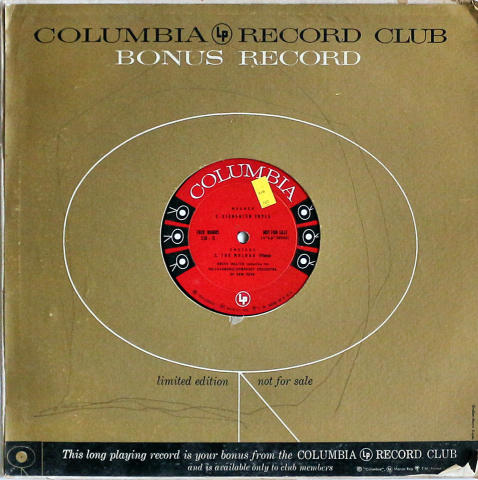 Bruno Walter Conducting The Philharmonic-Symphony Orchestra Of New York Vinyl 12"