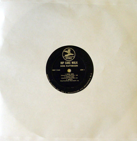 Don Patterson Vinyl 12"