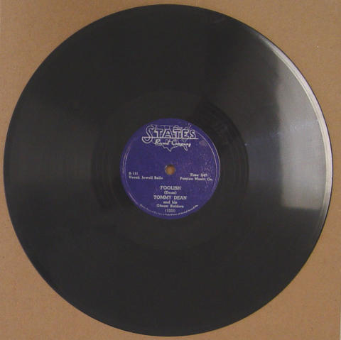 Tommy Dean And His Gloom Raiders Vinyl 12"