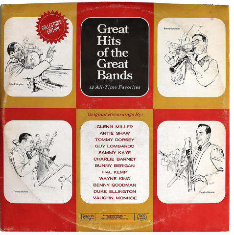 Great Hits Of The Great Bands Vinyl 12"