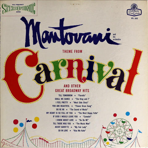 Mantovani & His Orchestra Vinyl 12"