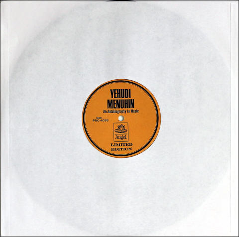 Yehudi Menuhin Vinyl 12"
