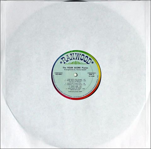 The Four Score Pianos Vinyl 12"