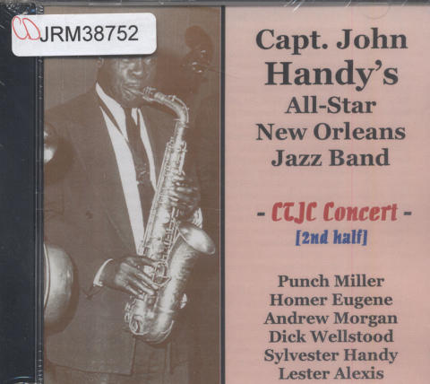 Capt. John Handy 's All-Star New Orleans Jazz Band CD