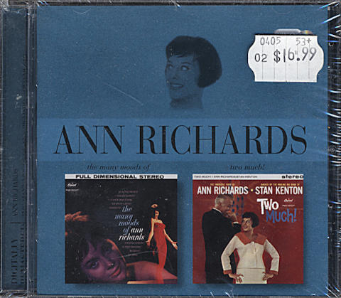 Ann Richards CD