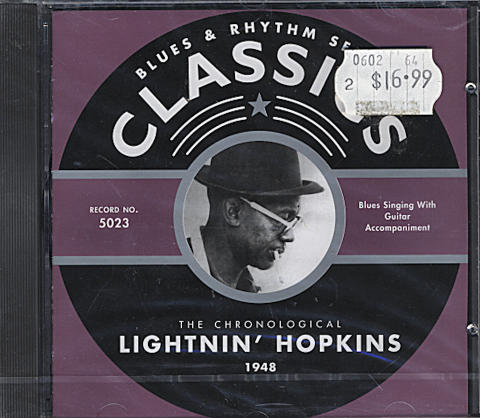 Lightnin' Hopkins CD