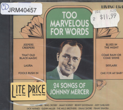 Johnny Mercer CD