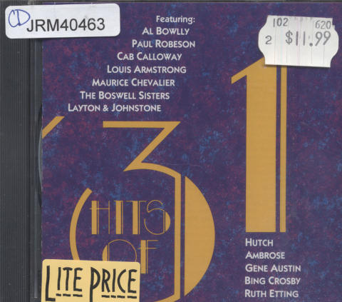 Hits of '31 CD