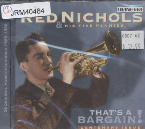 Red Nichols and His Five Pennies CD