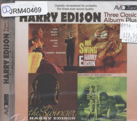 Harry Edison CD