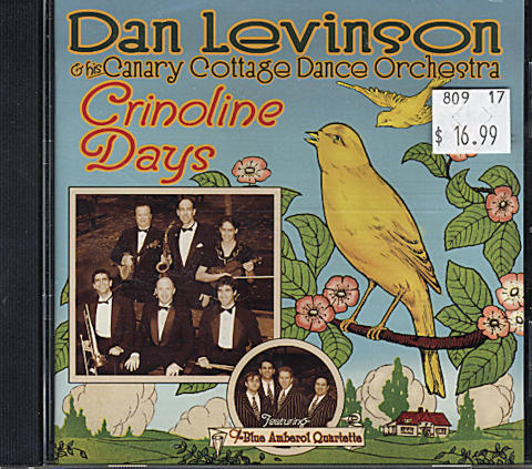 Dan Levinson and his Canary Cottage Dance Orchestra CD