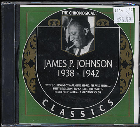 James P. Johnson CD