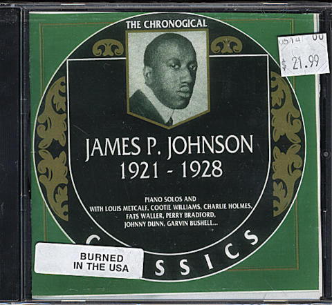 James P. Johnson CD