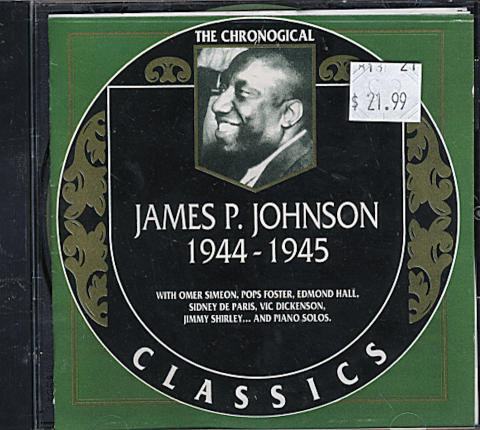 James P. Johnson CD