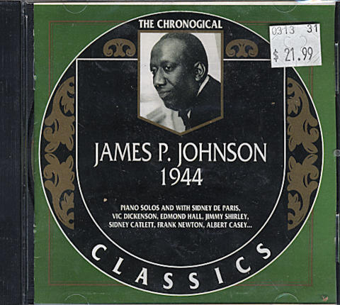 James P. Johnson CD