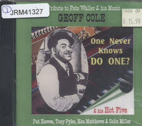 Geoff Cole's Hot Five CD