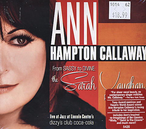 Ann Hampton Callaway CD