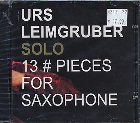 Urs Leimgruber CD