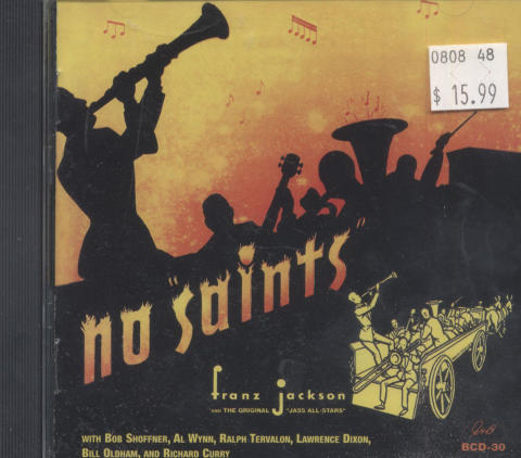 Franz Jackson and The Original "Jass All-Stars" CD