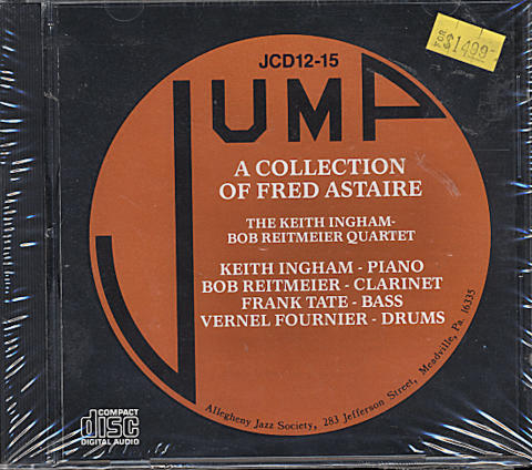 The Keith Ingham-Bob Reitmeier Quartet CD