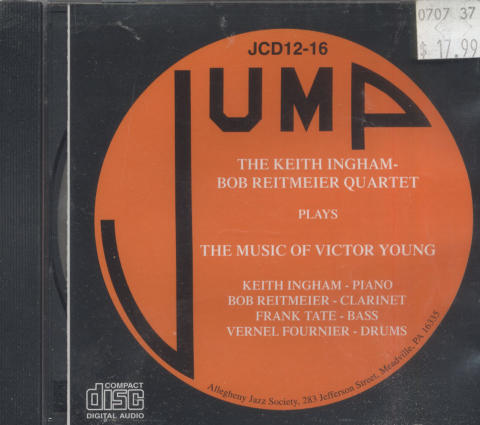 The Keith Ingham-Bob Reitmeier Quartet CD