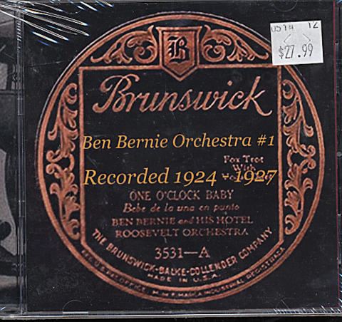 Ben Bernie and the Lads CD