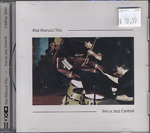 Mat Marucci Trio CD