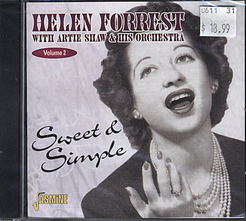 Helen Forrest with Artie Shaw & his Orchestra Vol. 2 CD