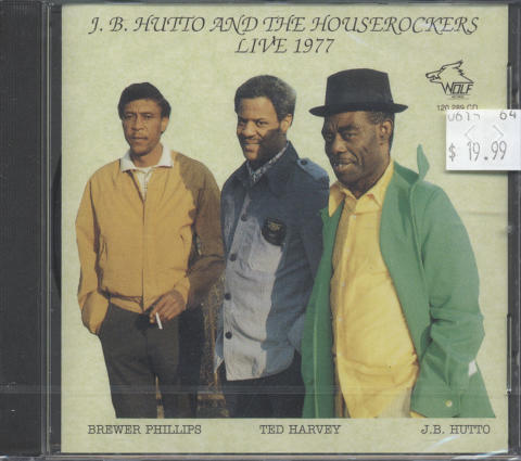 J.B. Hutto and the Houserockers Live 1977 CD