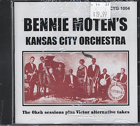 Bennie Moten's Kansas City Orchestra CD
