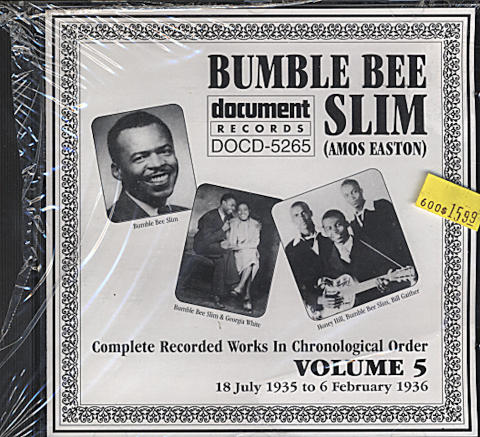 Bumble Bee Slim CD