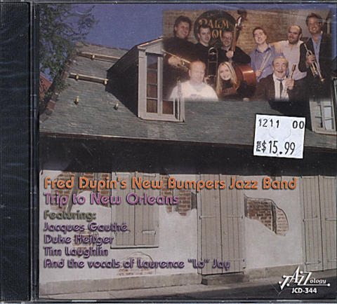 Fred Dupin's New Bumpers Jazz Band CD