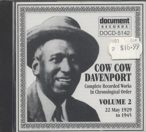 Cow Cow Davenport CD