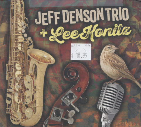 Jeff Denson Trio + Lee Konitz CD