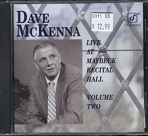 Dave McKenna CD
