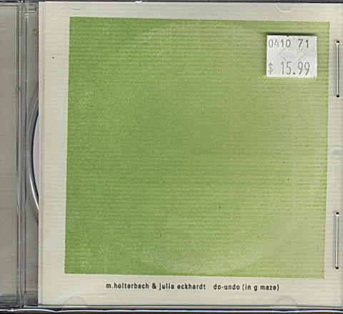 M. Holterbach & Julia Eckhardt CD