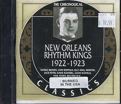 New Orleans Rhythm Kings CD
